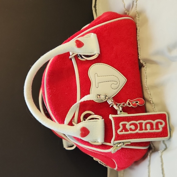 JUICY COUTURE Vintage Bowling Bag RARE - Picture 5 of 8